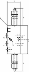 Pièces agricoles - Hydraulique - Soupape d'équilibrage cartridge