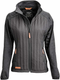 Veste polaire hybride/femme, anthracite M