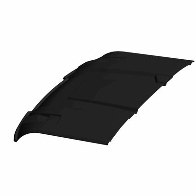 Pièces Quad & Motos - Pièces communes - PANEL-ROOF,POLY,FRT,BLK Polaris origine
