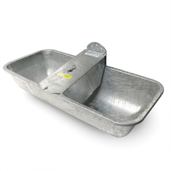 Materiels - Abreuvoir - BAC DOUBLE ACIER GALVANISE 65L T