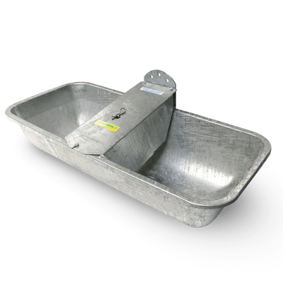 Materiels - Abreuvoir - BAC DOUBLE ACIER GALVANISE 65L T