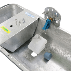 Materiels - Abreuvoir - BAC DOUBLE ACIER GALVANISE 65L T
