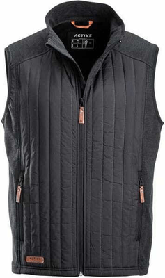 Vêtements et protections - Vêtement  - Gilet en polaire hybride/homme, anthracite 4XL
