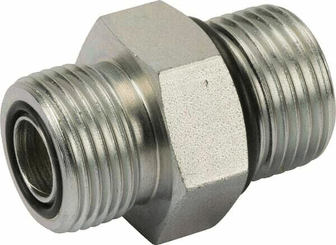 Pièces agricoles - Hydraulique - Nipple réducteur 1" ORFS x 3/4