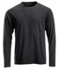 T-shirt manches longues homme, noir 3XL