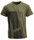 T-shirt homme, olive XS