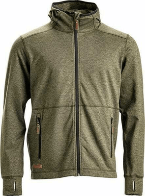 Vêtements et protections - Vêtement  - Polaire zippé avec capuche homme, olive XL