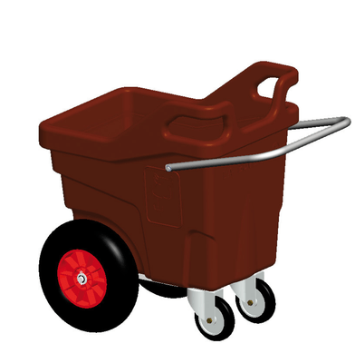 Materiels - Abreuvoir - KIT BRANCARDS POUR CHARIOT 140 L