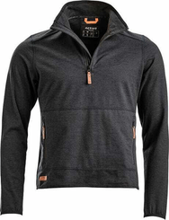 Vêtements et protections - Vêtement  - Sweat polaire 1/2 zip homme, anthracite 2XL