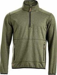 Vêtements et protections - Vêtement  - Sweat polaire 1/2 zip homme, olive L
