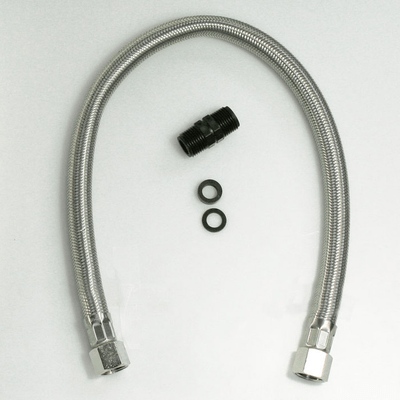 Materiels - Abreuvoir - COQUE FLEXIBLE INOX FF 1/2" LG 600 + RACC MM