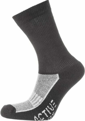 Vêtements et protections - Vêtement  - Chaussettes d’extérieur grises/noires 43-46