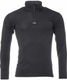 Sous-pull 1/4 zip col roulé L, laine mérinos