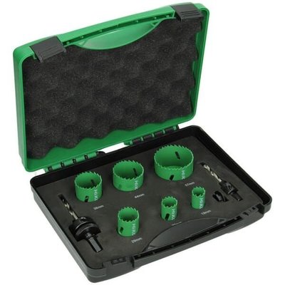 Outils - Outils divers - Kit de scie cloche 9 pièces