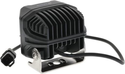 Pièces agricoles - Eclairage - Projecteur de travail LED, 22,5W, 2850lm, carré, 10/30V, 89x73x97mm, connecteur Deutsch, Kramp
