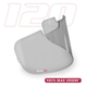 Ecran PINLOCK 100% Max Vision fumé léger pour écrans ARAI type SAI