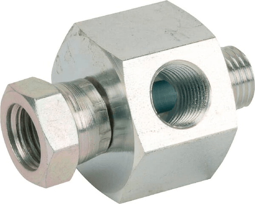 Pièces agricoles - Hydraulique - Adaptateur.M/W 1/4"+raccort 1/4"BSP