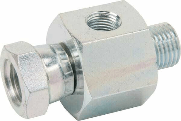 Pièces agricoles - Hydraulique - Adaptateur.M/W 1/4"+raccort 1/8"BSP