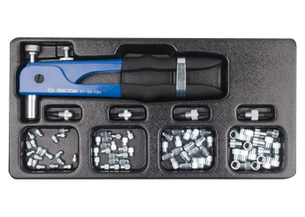 Outils - Outils divers - Thermoformé pince à riveter manuelle - 85 pièces