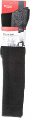 Vêtements et protections - Vêtement  - Chaussettes thermiques hautes grises/noires 39-42