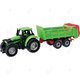 Tracteur avec épandeur de fumier univer. Deutz-Fahr origine