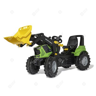 Pièces agricoles - Merchandising - Tracteur à pédales 8280 TTV avec chargeu Deutz-Fahr origine