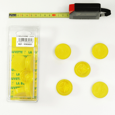 Pièces agricoles - Abreuvoir - COQUE 5 BOUCHONS (JAUNES) LAC 5