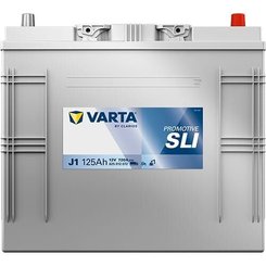 Pièces agricoles - Eclairage - Batterie 12V 125Ah 720A J1 VARTA Promotive SLI