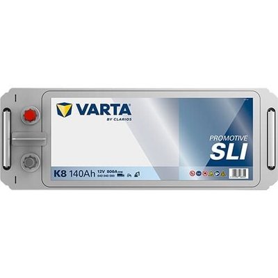 Pièces agricoles - Eclairage - Batterie 12V 140Ah 800A K8 VARTA Promotive SLI
