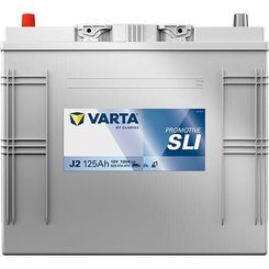 Pièces agricoles - Eclairage - Batterie 12V 125Ah 720A J2 VARTA Promotive SLI