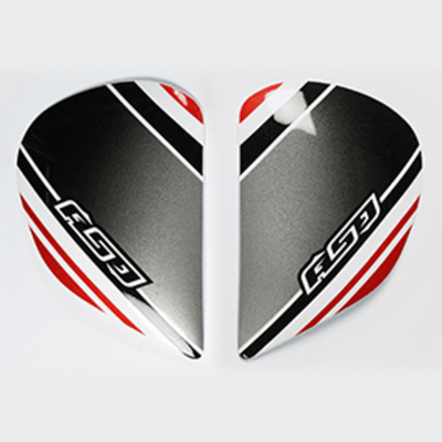 Equipement Quad & Motos - Accessoires quad et moto - VENTIL ARAI DELTA DUCT-5 RACING RED CASQUE INTEGRAL