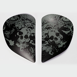 Equipement Quad & Motos - Accessoires quad et moto - Ventilation supérieure avant ARAI IC-Duct-4 Frost Black pour casque Rebel