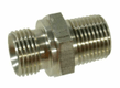 Nipple 1/4 BSP x 1/4 NPT inox