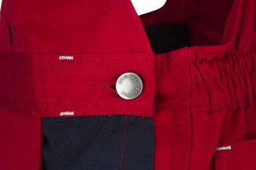 Vêtements et protections - Vêtement  - Salopette rouge/bleu 2XL