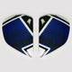 Platine écran ARAI Super AdSis MZ Metallic Black Frost casque jet