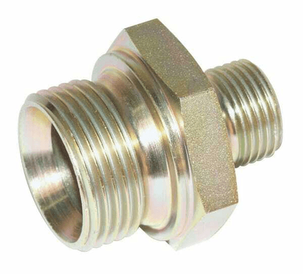 Pièces agricoles - Hydraulique - Adaptateur droit male BSP 1 1/2 - 1 1/4