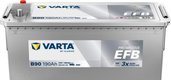 Batterie 12V 190Ah 1050A B90 VARTA Dynamic EFB