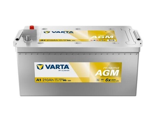 Pièces agricoles - Eclairage - Batterie 12V 210Ah 1200A A1 VARTA Promotive AGM