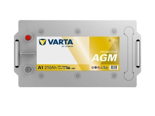 Pièces agricoles - Eclairage - Batterie 12V 210Ah 1200A A1 VARTA Promotive AGM
