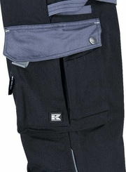 Vêtements et protections - Vêtement  - Pantalon de travail noir/gris M