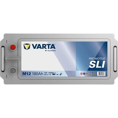 Pièces agricoles - Eclairage - Batterie 12V 180Ah 1400A M12 VARTA Promotive SLI
