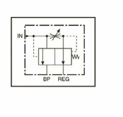 Pièces agricoles - Hydraulique - Régulateur de débit 3 voies 0–19 l/min
