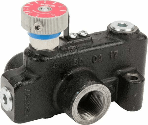 Pièces agricoles - Hydraulique - Régulateur de débit 3 voies 0–76 l/min