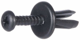 Rivet vis plastique