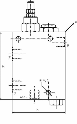 Pièces agricoles - Hydraulique - Limiteur de pression VDA 20 A
