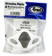 Mousses de joues ARAI Dry-Cool gris/rouge 20mm (épaisseur standard XXL) pour casque MX-V
