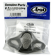 Mousses de joues ARAI Dry-Cool gris/rouge 30mm (épaisseur standard XS-M) pour casque MX-V