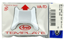 Ventilation menton ARAI grille extérieure Metallic White Frost (Yankee) pour casque MX-V