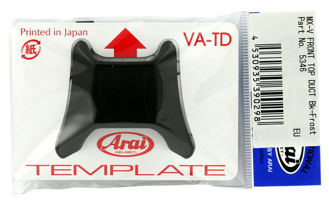 Equipement Quad & Motos - Accessoires quad et moto - GRILLE VENTIL ARAI MX-V FROST WHITE CASQUE OFFROAD