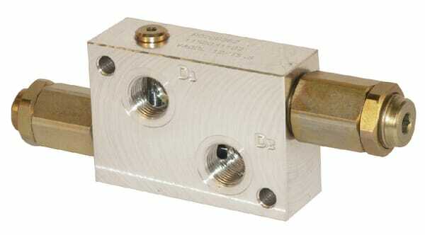 Pièces agricoles - Hydraulique - Clapet de régul. pression 1 BSP
